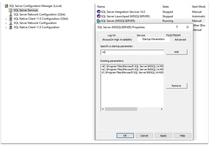 sql server 配置管理器